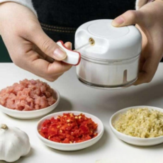 Grinding Food Chopper | Mini Manual Chopper