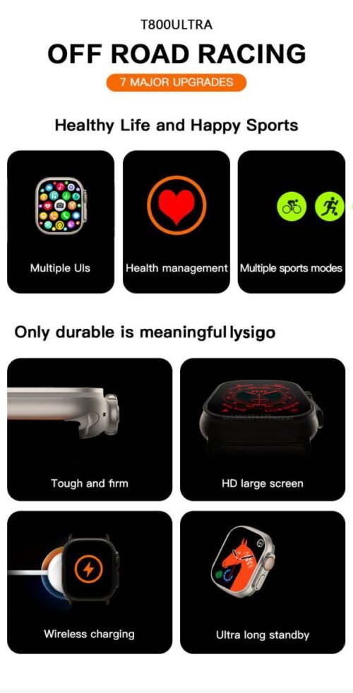 T800 Ultra Smart Watch - Image 2