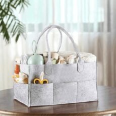 Baby diaper organizer with multiple pockets