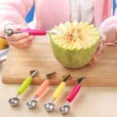 Pack of 2 vegetables and fruits cutting and craving knife