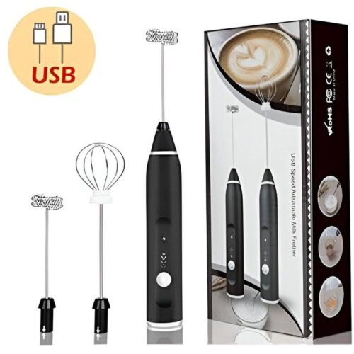 Rechargeable 2 in 1 coffee and egg beater