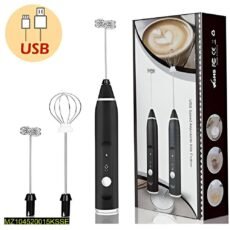 Rechargeable 2 in 1 coffee and egg beater